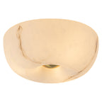 3-Light Antique Flush Mount Ceiling Light with Faux Marble Glass Shade - product image 1 | Zenvolit