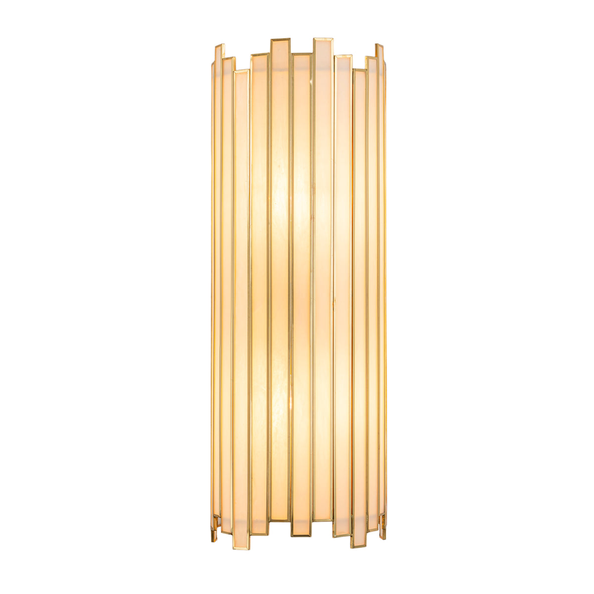 2 Light Gold Capiz Shell Wall Sconce Natural Shell Shade Bathroom - product image 1 | Zenvolit