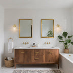 1 Light Gold Vanity Lights Clear Diamond Glass Shades Modern Wall Sconce - product image 4 | Zenvolit