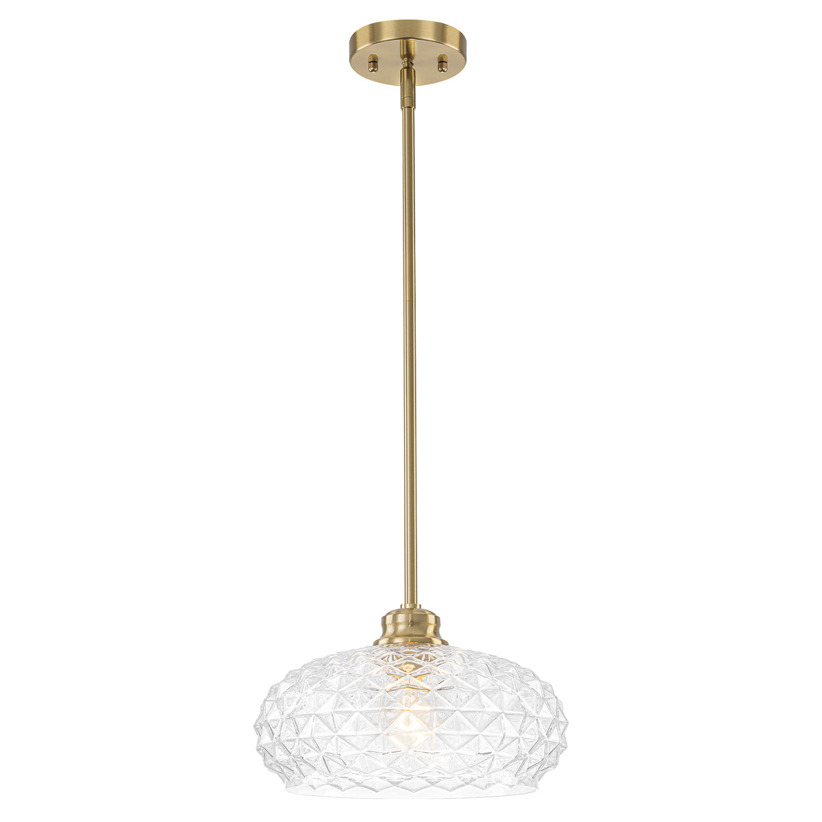 Modern Pineapple Glass Pendant Light Hanging Ceiling Light Fixture - product image 9 | Zenvolit