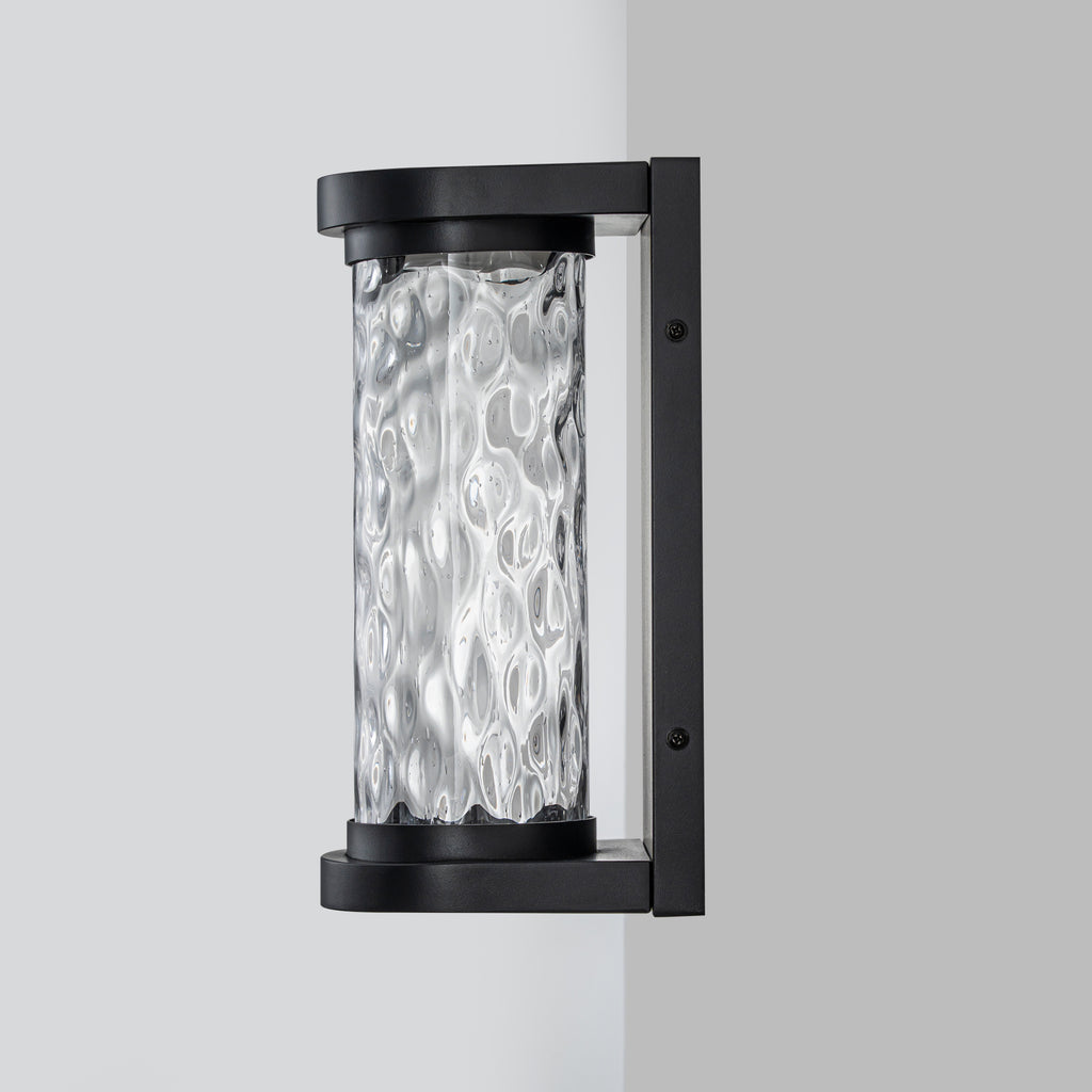 LED Outdoor Wall Light Bubble Glass Shade Dimmable IP44 Waterproof - product image 3 | Zenvolit