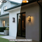 LED Outdoor Wall Light Bubble Glass Shade Dimmable IP44 Waterproof - product image 10 | Zenvolit
