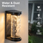 LED Outdoor Wall Light Bubble Glass Shade Dimmable IP44 Waterproof - product image 17 | Zenvolit