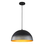 Black Pendant Light Dome Metal Shade Kitchen Island Dining Room - product image 11 | Zenvolit