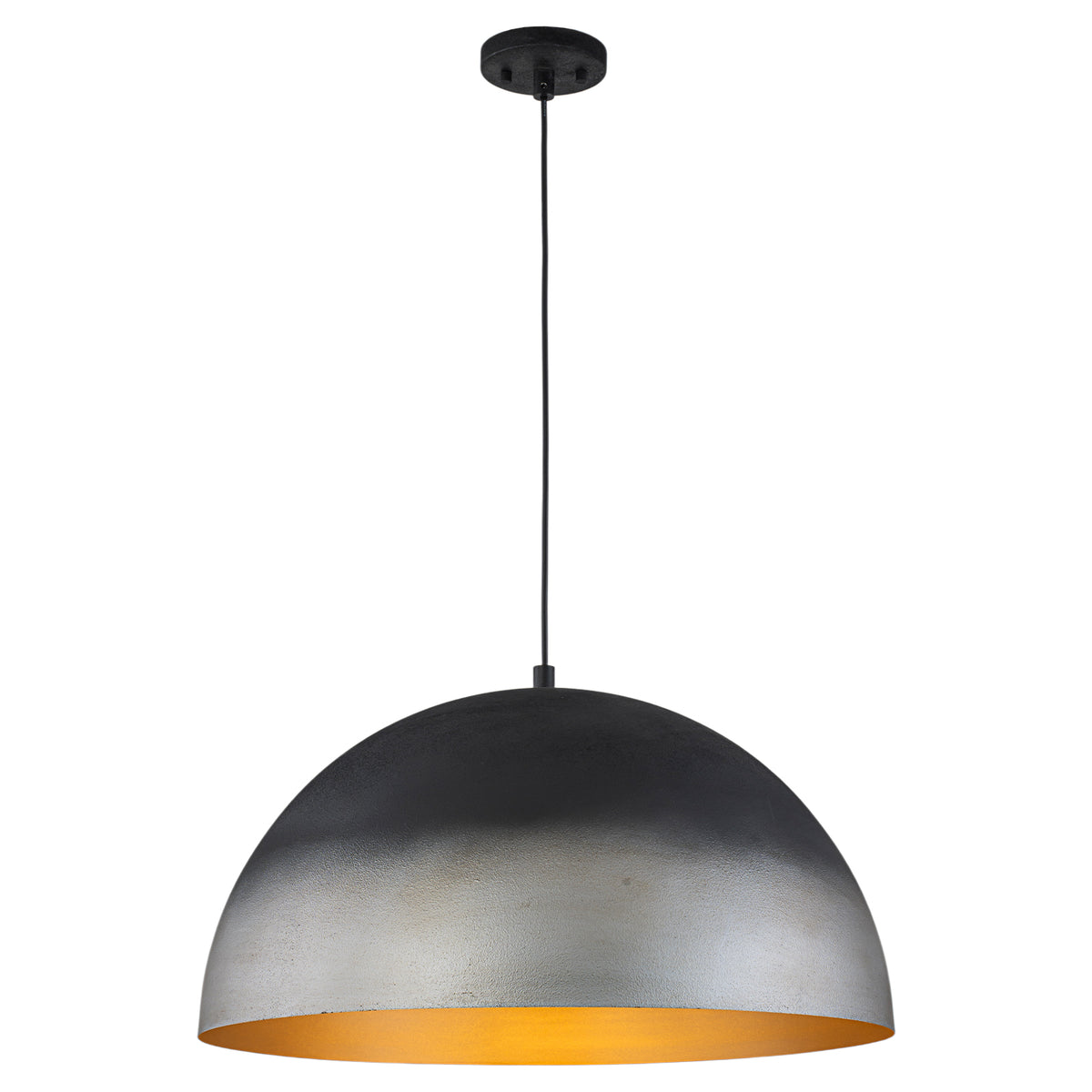 Black Pendant Light Dome Metal Shade Kitchen Island Dining Room - product image 10 | Zenvolit