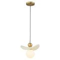 1 Light Pendant Lighting Opal Glass Globe Shade Modern Kitchen Island - product image 1 | Zenvolit