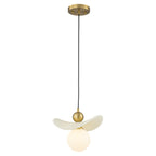 1 Light Pendant Lighting Opal Glass Globe Shade Modern Kitchen Island - product image 1 | Zenvolit