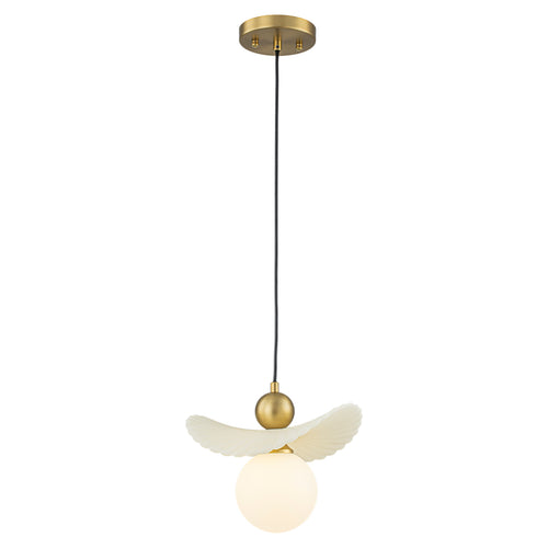 1 Light Pendant Lighting Opal Glass Globe Shade Modern Kitchen Island - product image 1 | Zenvolit