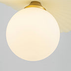 1 Light Pendant Lighting Opal Glass Globe Shade Modern Kitchen Island - product image 10 | Zenvolit