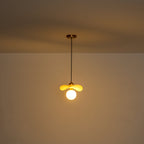 1 Light Pendant Lighting Opal Glass Globe Shade Modern Kitchen Island - product image 11 | Zenvolit