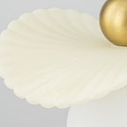 1 Light Pendant Lighting Opal Glass Globe Shade Modern Kitchen Island - product image 12 | Zenvolit