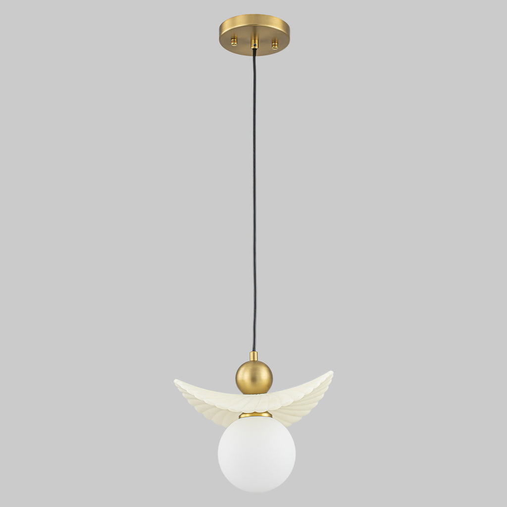 1 Light Pendant Lighting Opal Glass Globe Shade Modern Kitchen Island - product image 13 | Zenvolit
