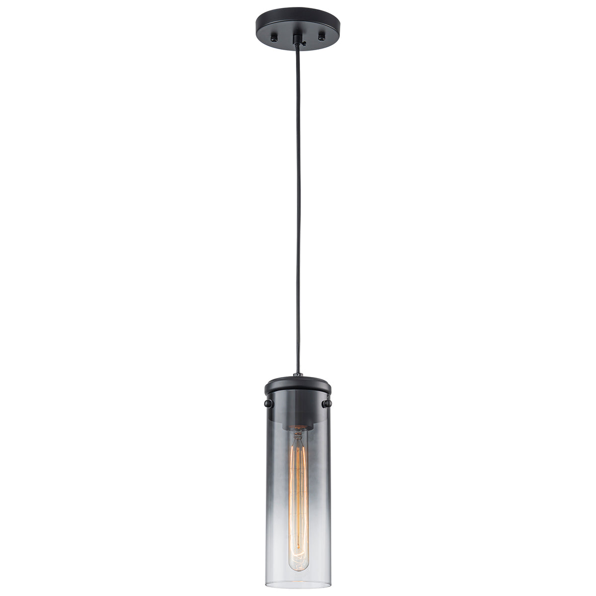 Modern Pendant Light Gradient Cylinder Glass Shade Kitchen Island - product image 12 | Zenvolit