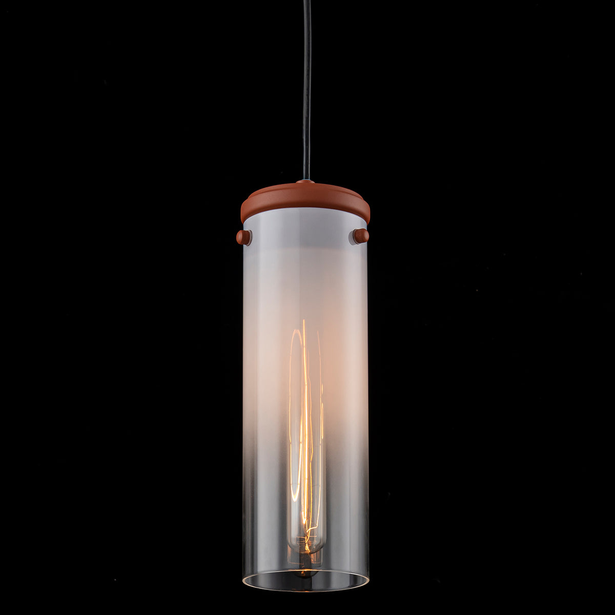 Modern Pendant Light Gradient Cylinder Glass Shade Kitchen Island - product image 9 | Zenvolit