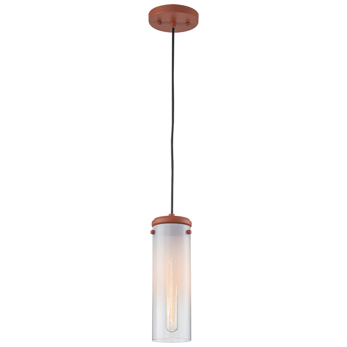 Modern Pendant Light Gradient Cylinder Glass Shade Kitchen Island - product image 12 | Zenvolit