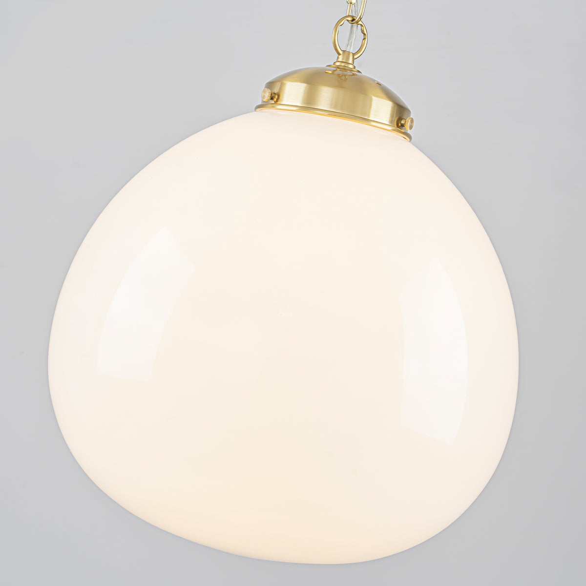 Globe Glass Pendant Light Modern Hanging Light Clear Glass Shade - product image 3 | Zenvolit