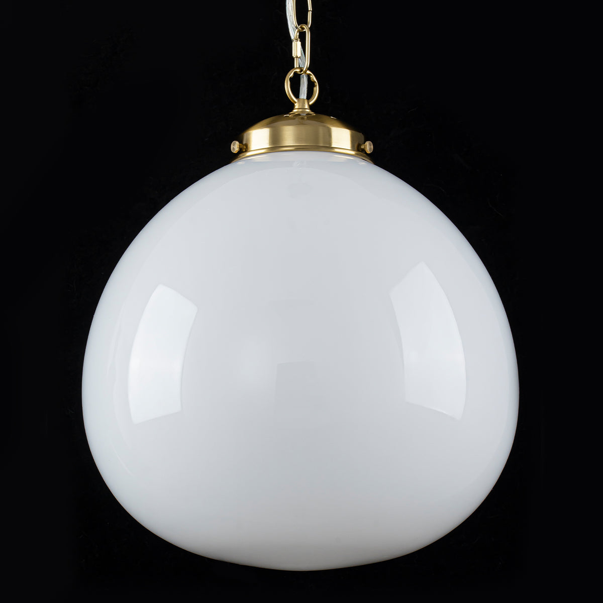 Globe Glass Pendant Light Modern Hanging Light Clear Glass Shade - product image 5 | Zenvolit