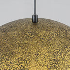 15.75 inch Dome Pendant Light Brown Textured Metal Shade Industrial Farmhouse - product image 6 | Zenvolit
