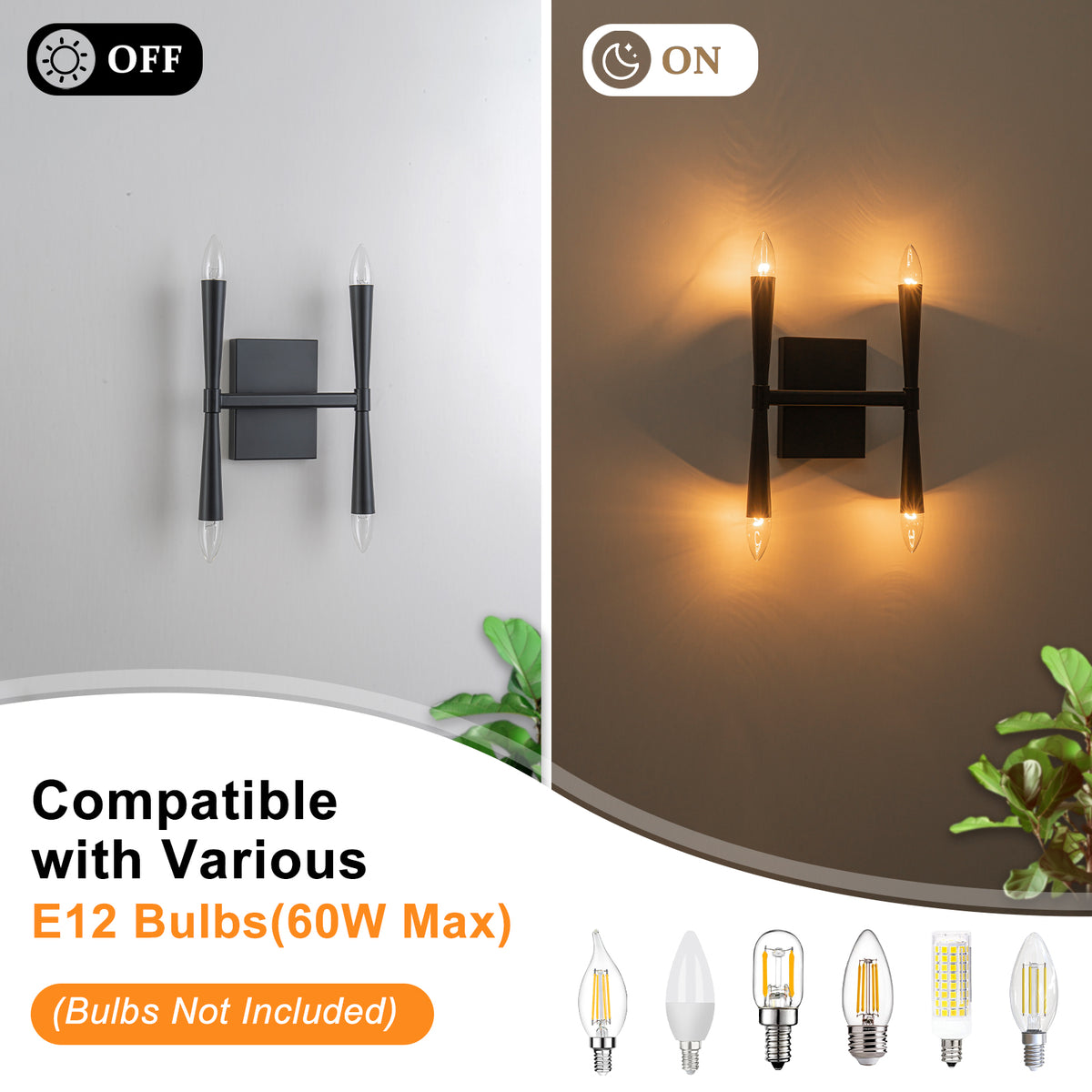 4-Light Modern Matte Black Iron Wall Sconce Metal Vanity Light - product image 13 | Zenvolit